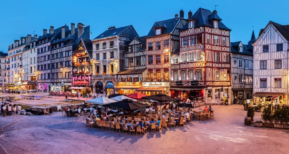 Place du Vieux Marché Rouen Rive Droite